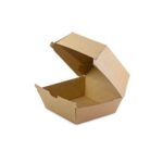Kraft Board Burger Box Large
