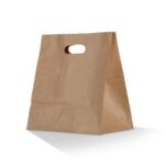 Die cut Kraft Bags (28*28*15cm)