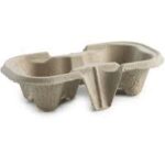 Corrugated Cupholder 2 Sections