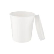 Paper Noodle Bowl 12oz White - Image 2