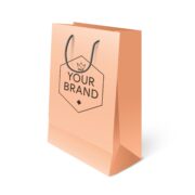 A4 paper bags 33x27x12cm with printing (100pcs)