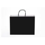 Black paper bags with printing  100 pcs(offer)