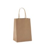 A6 Twisted Handle Kraft Paper Bag - Image 2